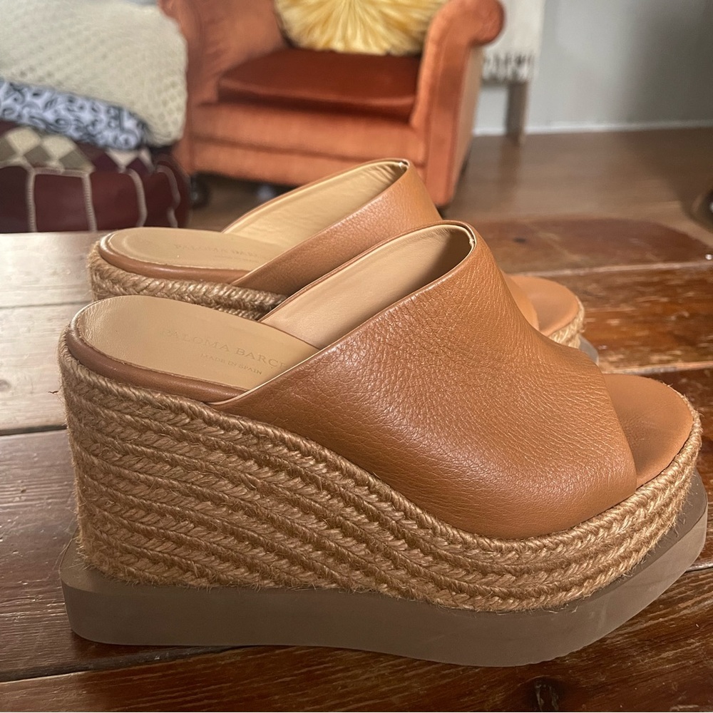 Paloma Barcelo Wedge Sandals